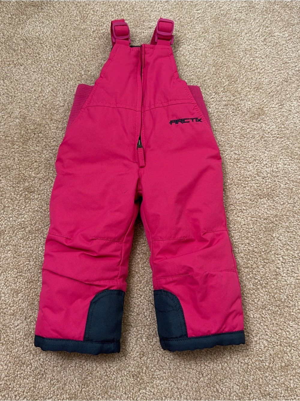 Arctix Snow Bib Overalls with Black Reinforced Hems 12M